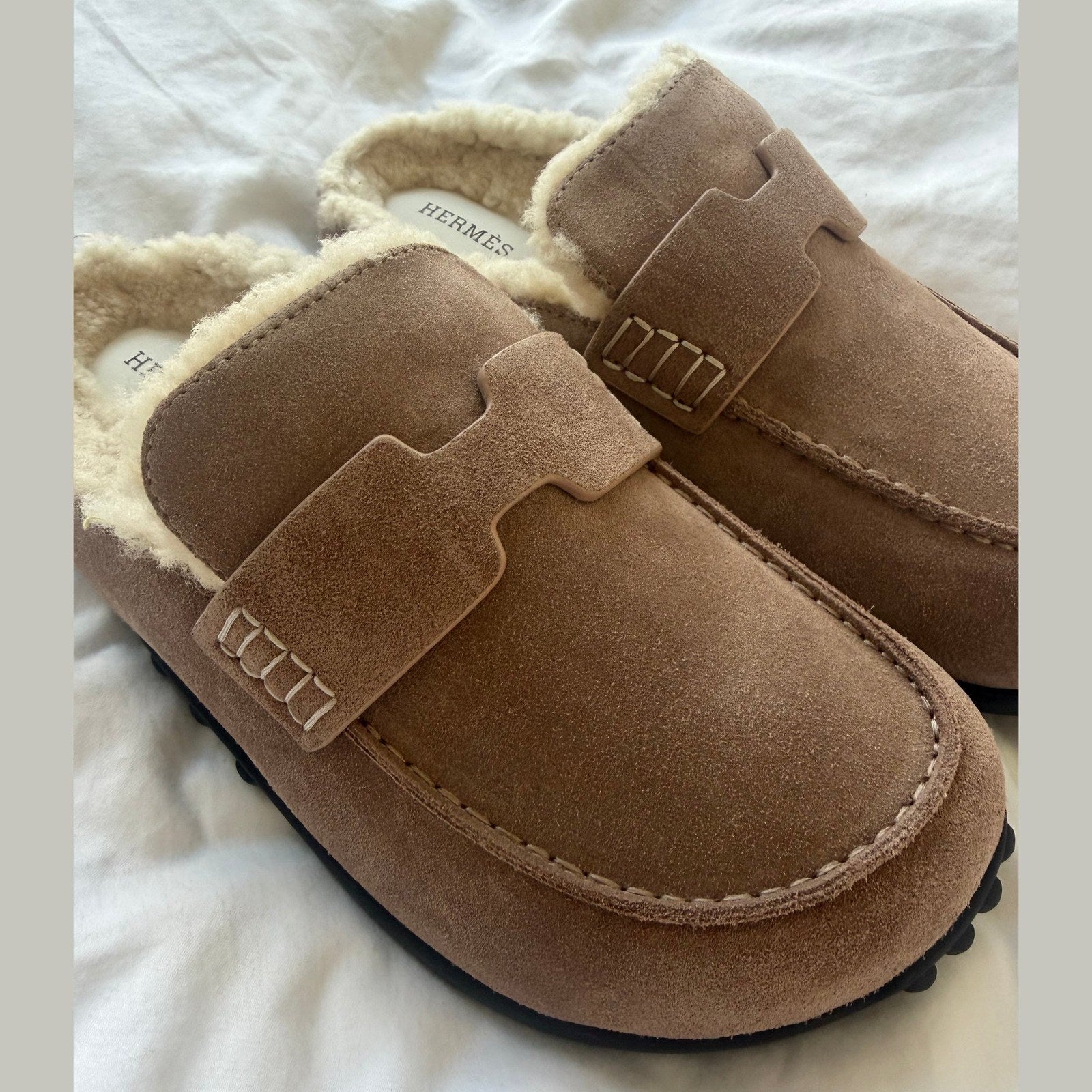 Image of Hermes mix mule במלאי