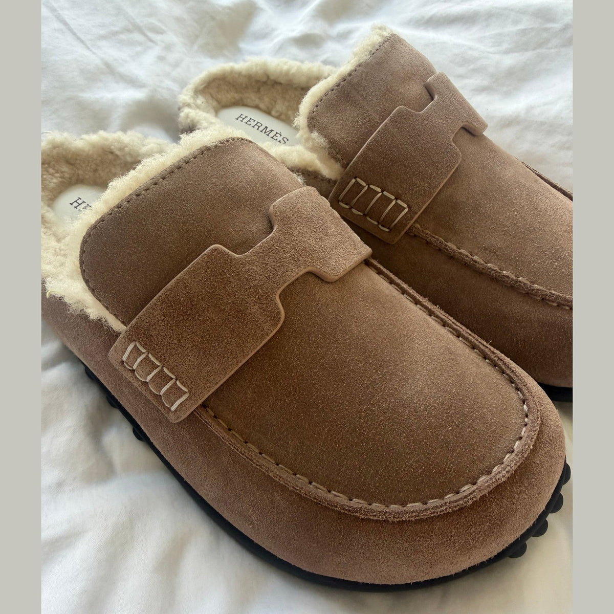 Hermes mix mule במלאי
