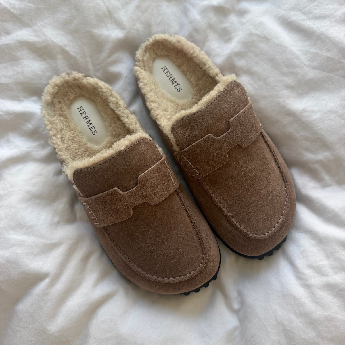 Hermes mix mule במלאי