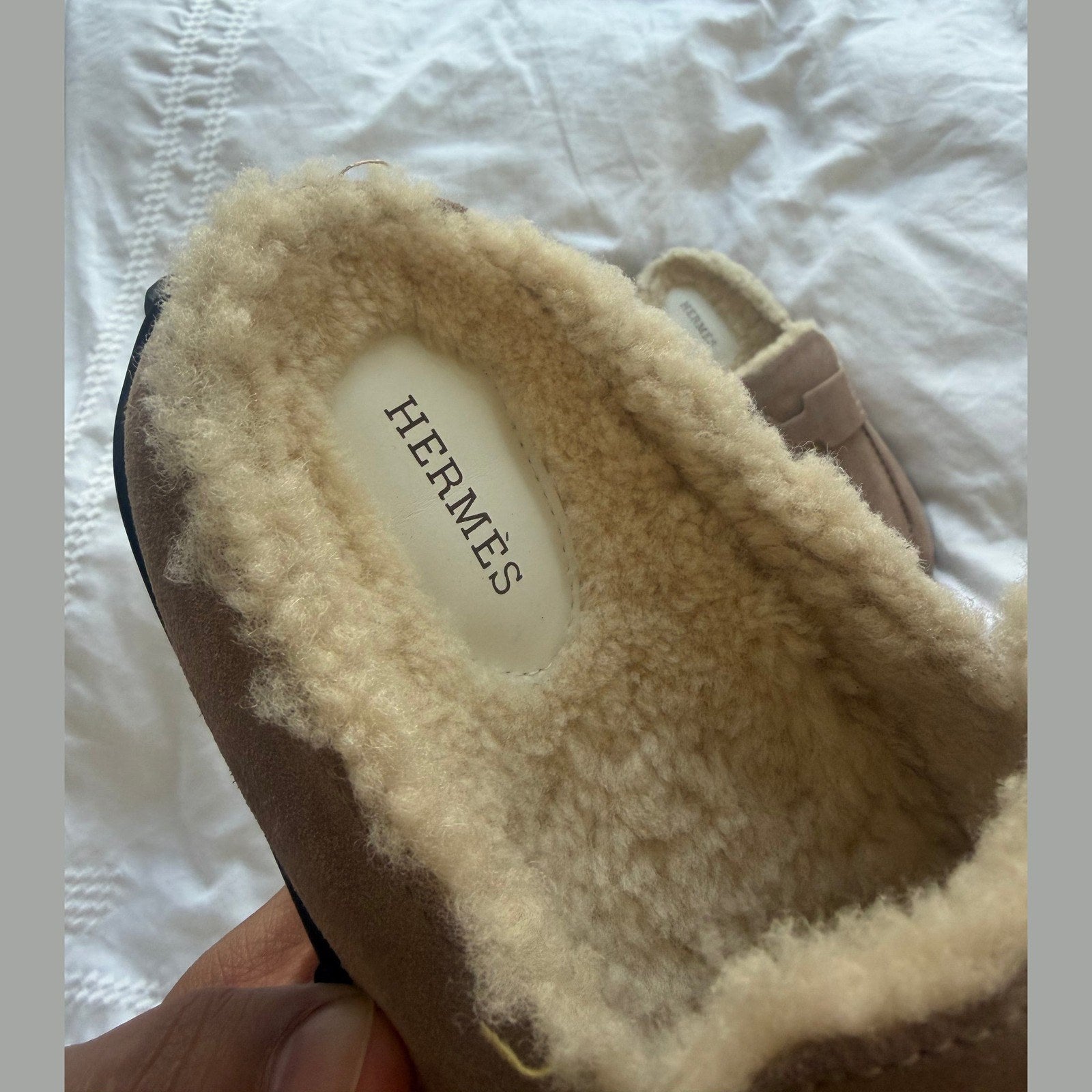 Image of Hermes mix mule במלאי