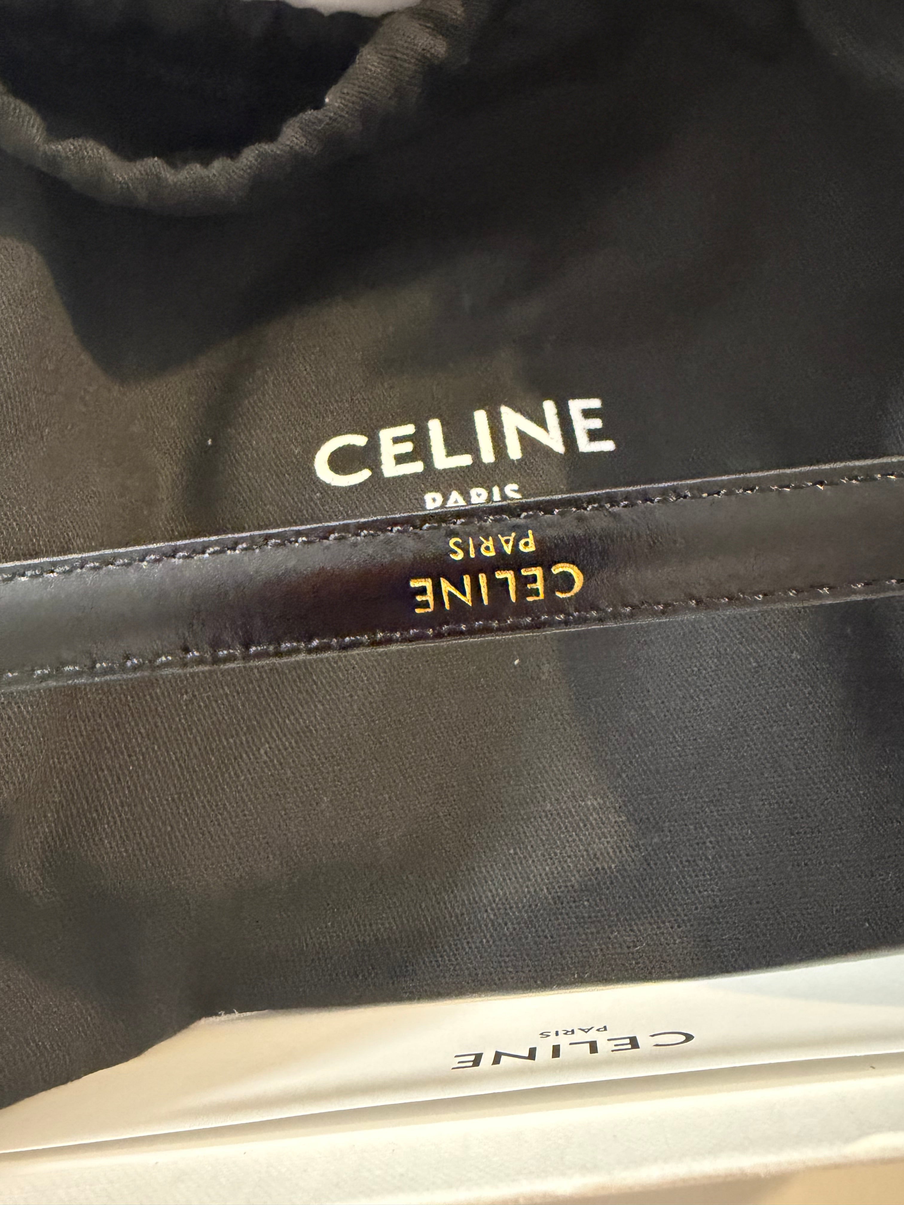 Image of חגורת עור Celine במלאי