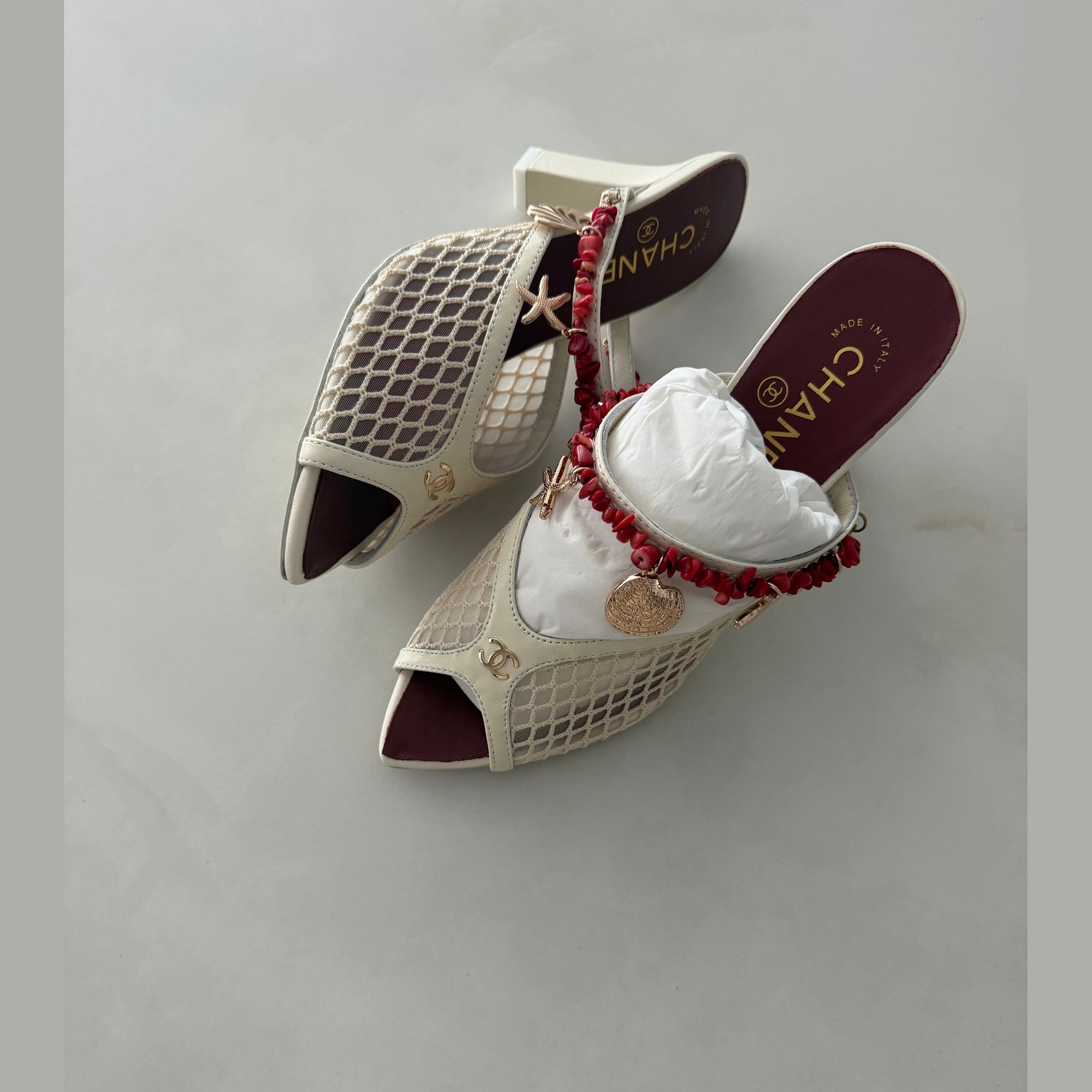 Image of CHANEL heels במלאי
