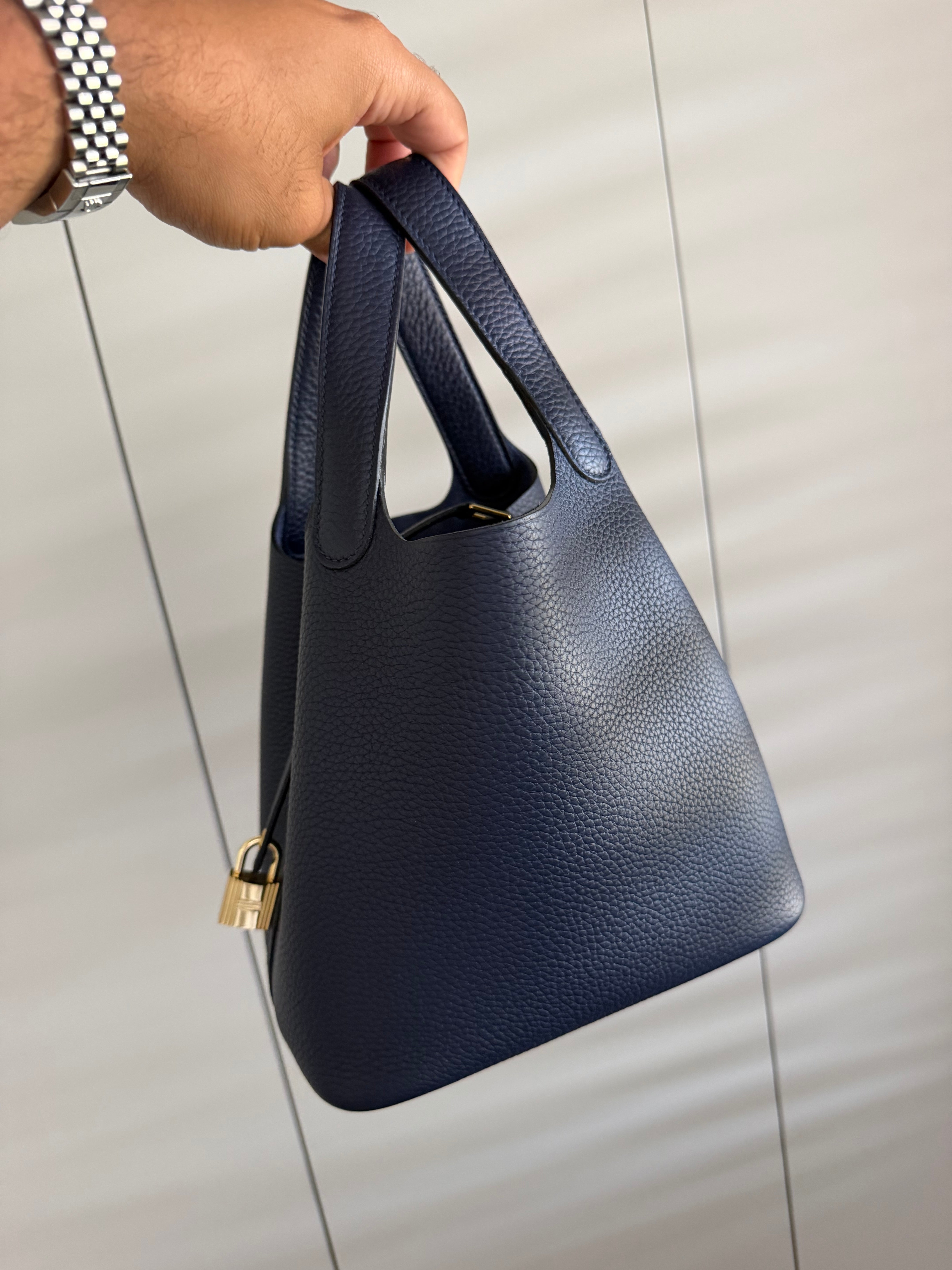 Image of Hermès Picotin 18 במלאי כחול כהה