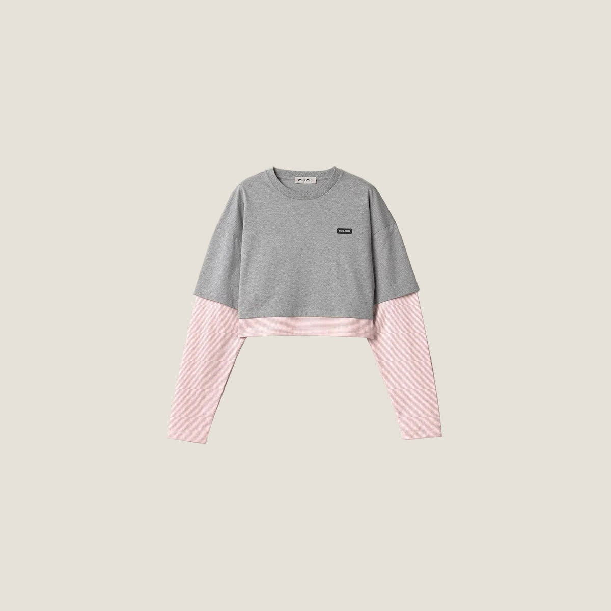 Miu Miu Cotton jersey במלאי