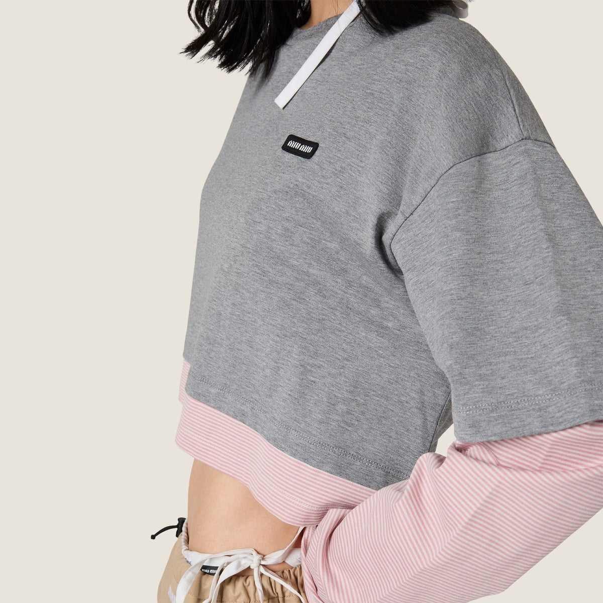 Miu Miu Cotton jersey במלאי