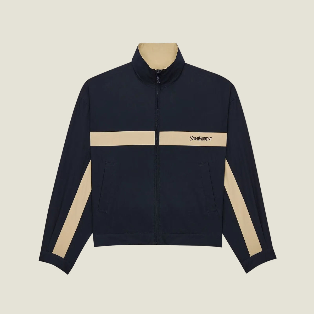 SAINT LAURENT JACKET IN COTTON במלאי